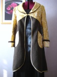 Noa Noa gold coat front