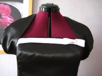 Black prom dress bolero