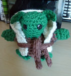 Crochet Yoda